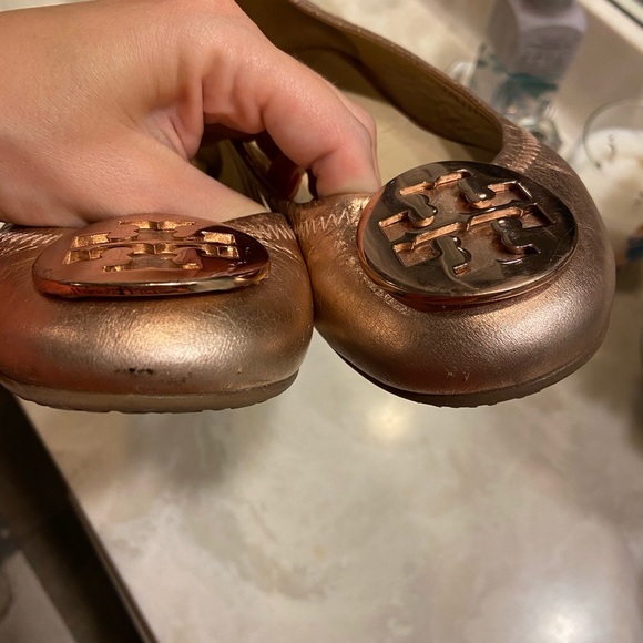 Tory Burch Flats-Rose Gold - Picture 3 of 6